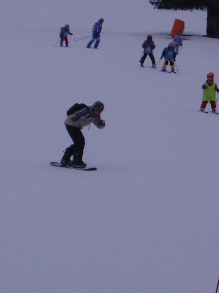 Moi en snow